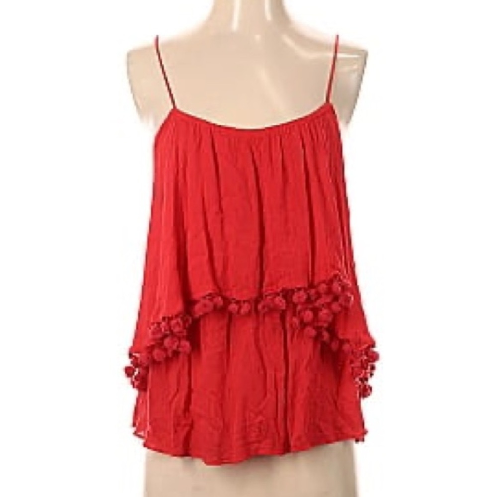 Bright Coral Orange Faith and Zoe Top